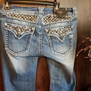 MISS ME CAPRI BOOT CUT JEANS SZ 31 WAIST